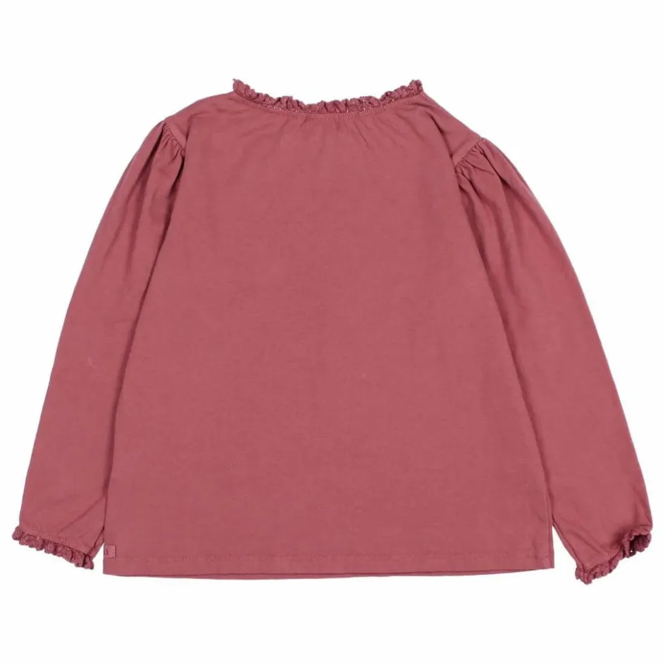 Enfant Búho Blouses, T-Shirts*T-shirt Lace Coton Bio |