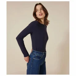 Femme Petit Bateau Tee-Shirts, Polos*T-shirt l'Iconique Manches Longues - Collection Femme |