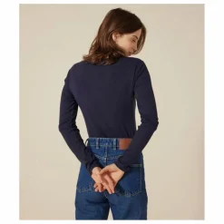 Femme Petit Bateau Tee-Shirts, Polos*T-shirt l'Iconique Manches Longues - Collection Femme |