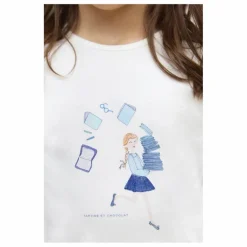 Tartine et Chocolat T-shirt Livres ||Enfant Blouses, T-Shirts