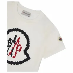Enfant Moncler T-Shirts, Chemises|Blouses, T-Shirts*T-shirt Logo Pixel |