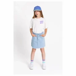 Sale Hundred Pieces T-shirt Luna Coton Bio | Blanc cassé