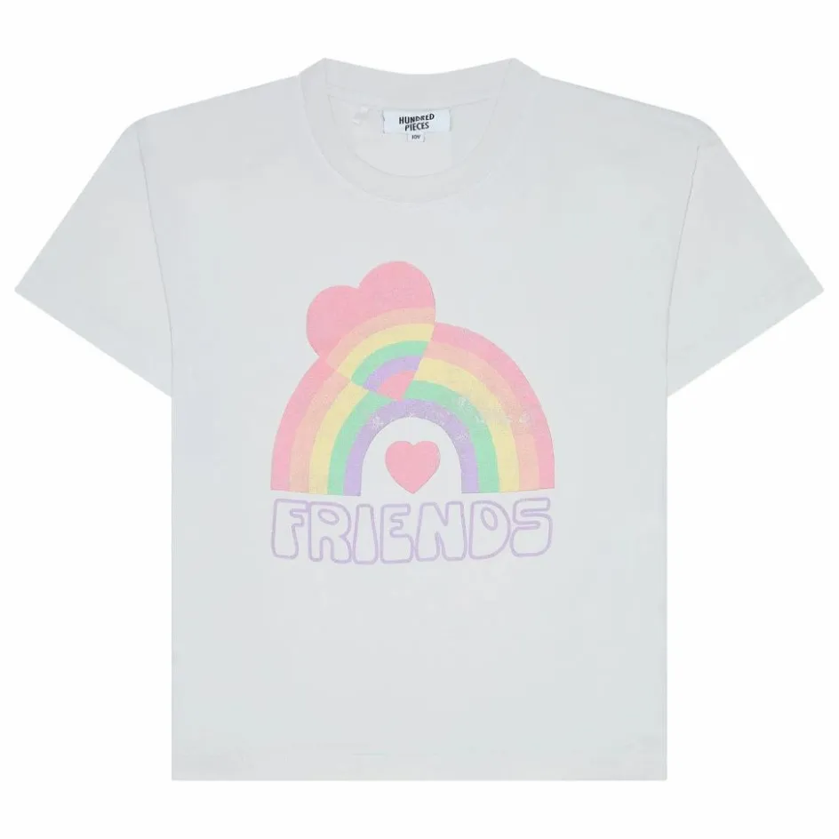 Outlet Hundred Pieces T-shirt Luna Coton Bio | Grège