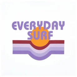 New Hundred Pieces T-shirt Manches Courte Coton Bio EVERYDAY SURF | Blanc