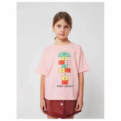 Best Bobo Choses T-shirt Marelle Coton Bio | Rose