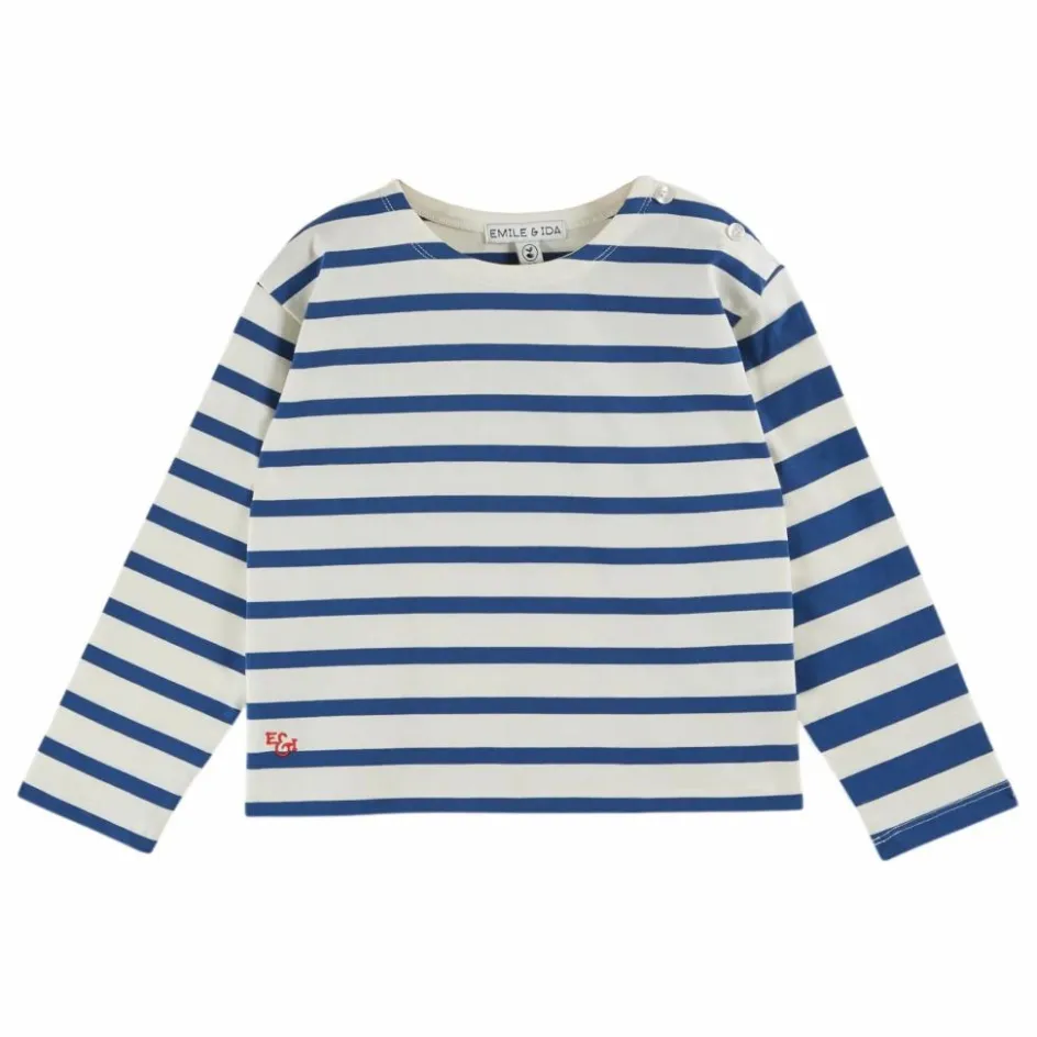 Enfant Emile et Ida Blouses, T-Shirts*T-shirt Marinière Coton Bio |