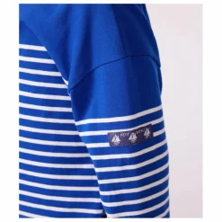 Petit Bateau T-shirt Marinière Logo Manche Coton Bio ||Enfant T-Shirts, Chemises