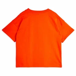 Clearance Mini Rodini T-shirt Coton Bio | Rouge