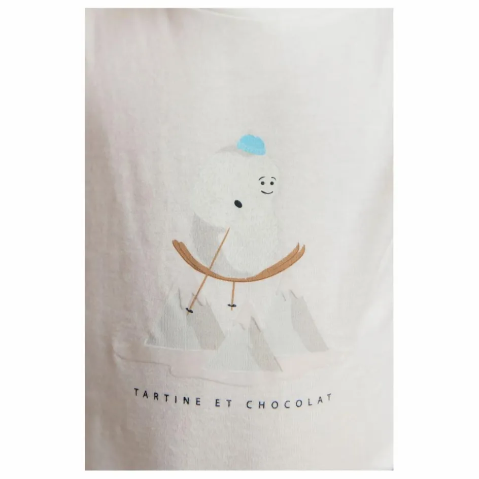 Tartine et Chocolat T-shirt Montagne | Blanc