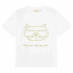 brunobruno nation T-shirt Nanna Chat Coton Bio ||Enfant Blouses, T-Shirts|T-Shirts, Chemises