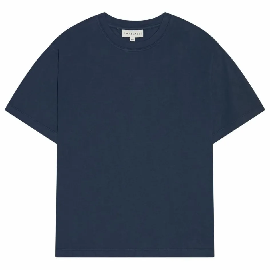 Outlet Smallable Kid T-shirt Nils Coton Bio | Bleu délavé