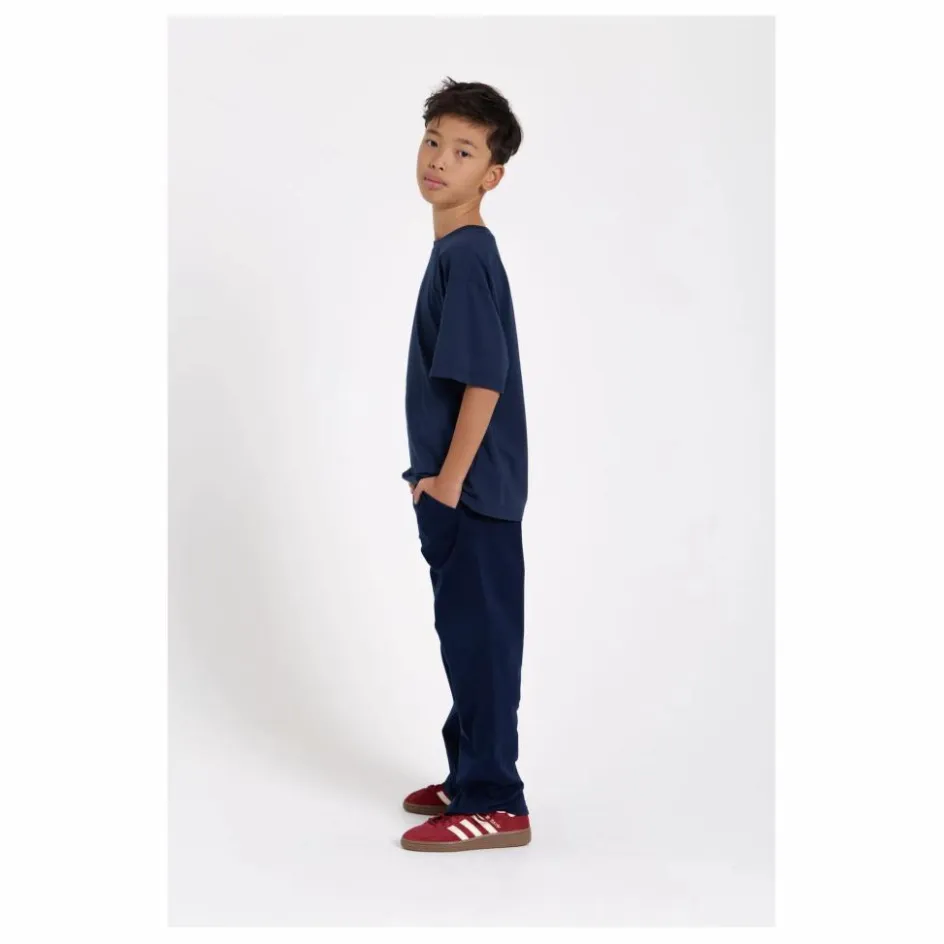Outlet Smallable Kid T-shirt Nils Coton Bio | Bleu délavé
