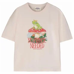 Sale Maison Mangostan T-shirt No Prince Coton Bio | Rose pâle