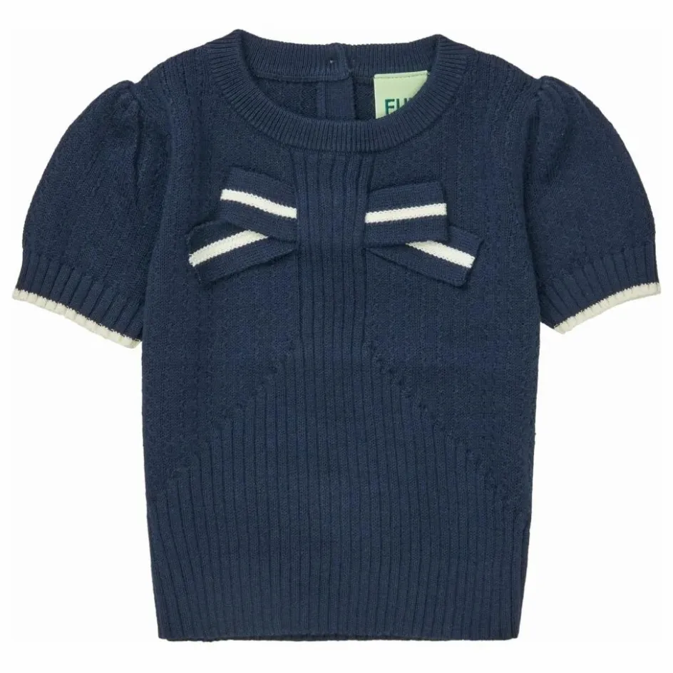 FUB Blouses, T-Shirts*T-Shirt Nœud Maille Fine Coton Bio Bébé |