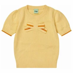 Hot T-Shirt Nœud Maille Fine Coton Bio | Enfant Blouses, T-Shirts