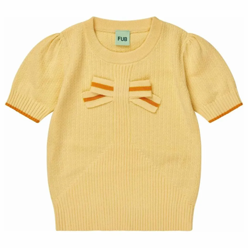 Hot T-Shirt Nœud Maille Fine Coton Bio | Enfant Blouses, T-Shirts