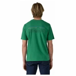 Patagonia T-shirt P-6 Logo Responsibili Fibres Recyclées ||Femme Tee-Shirts, Polos|T-Shirts, Chemises