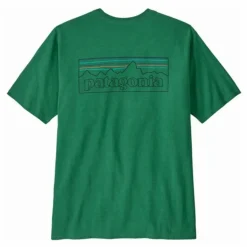 Patagonia T-shirt P-6 Logo Responsibili Fibres Recyclées ||Femme Tee-Shirts, Polos|T-Shirts, Chemises