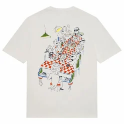 Clearance Edmmond Studios T-Shirt Piano Bar | Blanc cassé