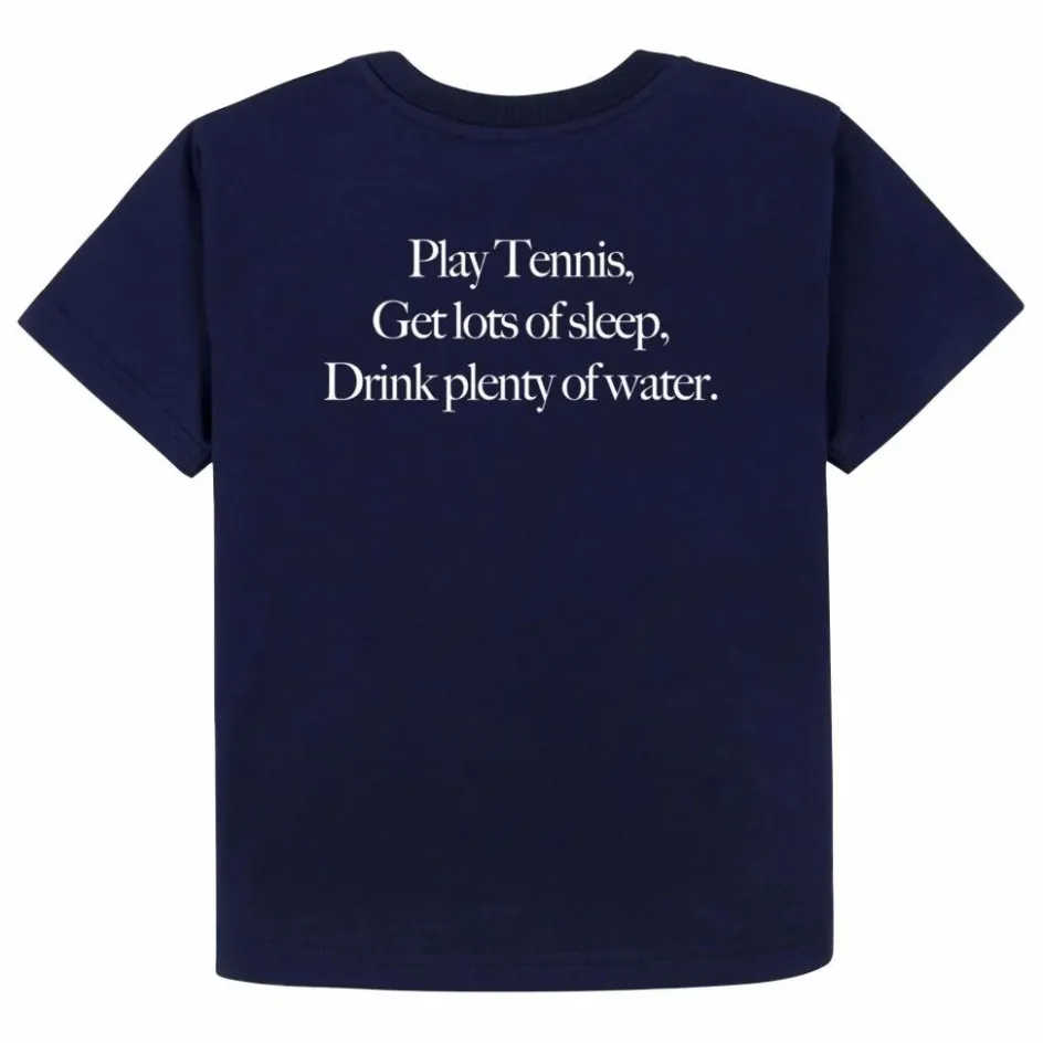 Enfant Sporty & Rich T-Shirts, Chemises|Blouses, T-Shirts*T-shirt Play Tennis Coton Recyclé |