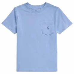 Best Ralph Lauren T-shirt Poche Jersey | Bleu