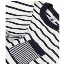 Petit Bateau T-shirt Poche Marinière Coton Bio || T-Shirts, Chemises