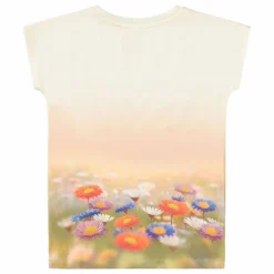 Molo T-shirt Ragnhilde Bunny Rabbit Coton Bio | Beige