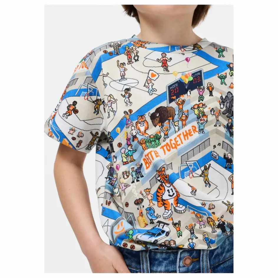 Molo T-shirt Ralphie Basketball Coton Bio ||Enfant T-Shirts, Chemises