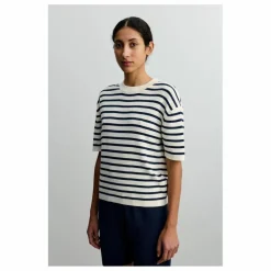 Hot T-shirt Rayé Coton Bio - Collection Femme | Femme Tee-Shirts, Polos