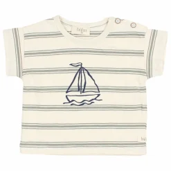 Búho T-Shirts, Chemises|Blouses, T-Shirts*T-shirt Rayures Bébé Coton Bio |