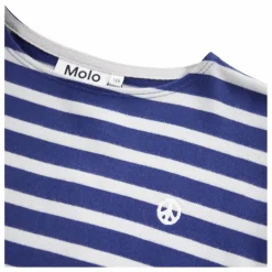 Discount Molo T-shirt Rilder Coton Bio | Bleu