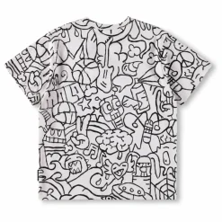 Enfant Molo T-Shirts, Chemises*T-shirt Rodney Doodles Coton Bio |