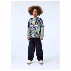 Best Molo T-shirt Rodney Pixel Space Coton Bio | Noir