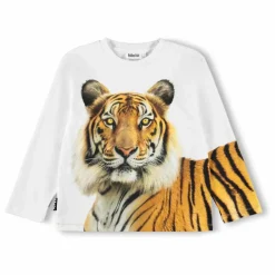 Enfant Molo T-Shirts, Chemises*T-shirt Rollo Tigre Coton Bio |