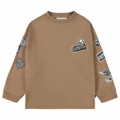 Molo T-shirt Rube Coton Bio | Marron