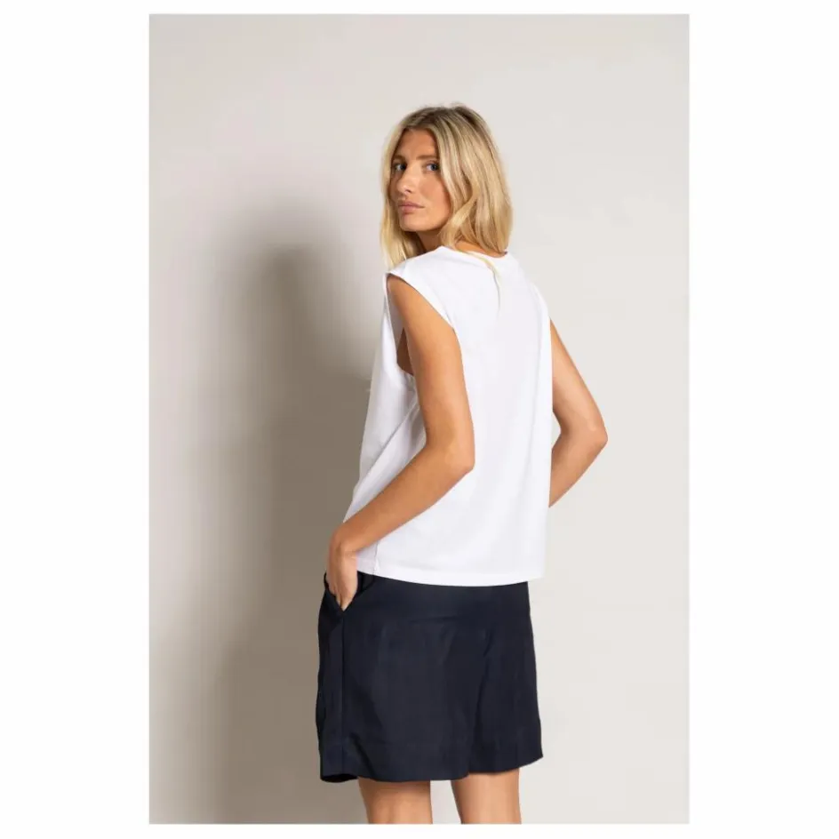 Smallable Woman T-shirt Sans Manches Freja Coton Bio ||Femme Tee-Shirts, Polos