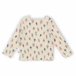 Online the new society T-Shirt Singapore Mini Blossom Baby | Ecru