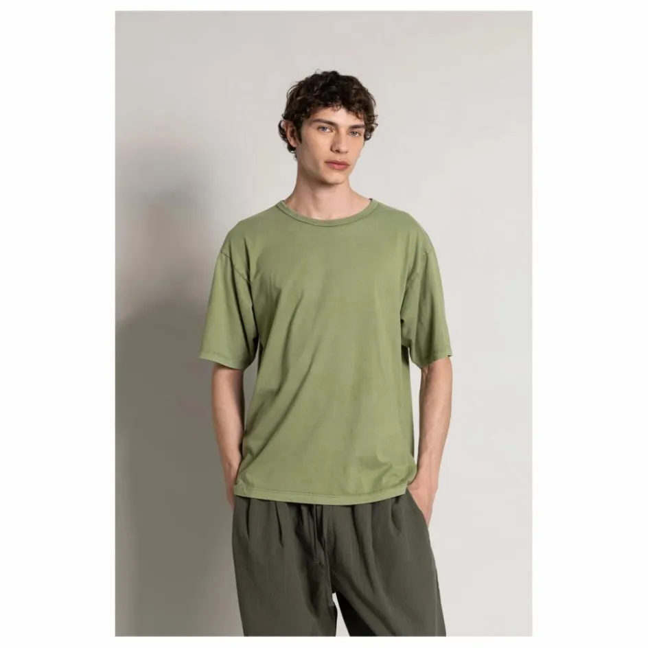 Hot Smallable Man T-shirt Solal Coton Bio | Vert kaki clair