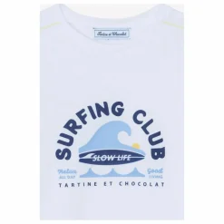 Hot Tartine et Chocolat T-shirt Surfing Club | Blanc