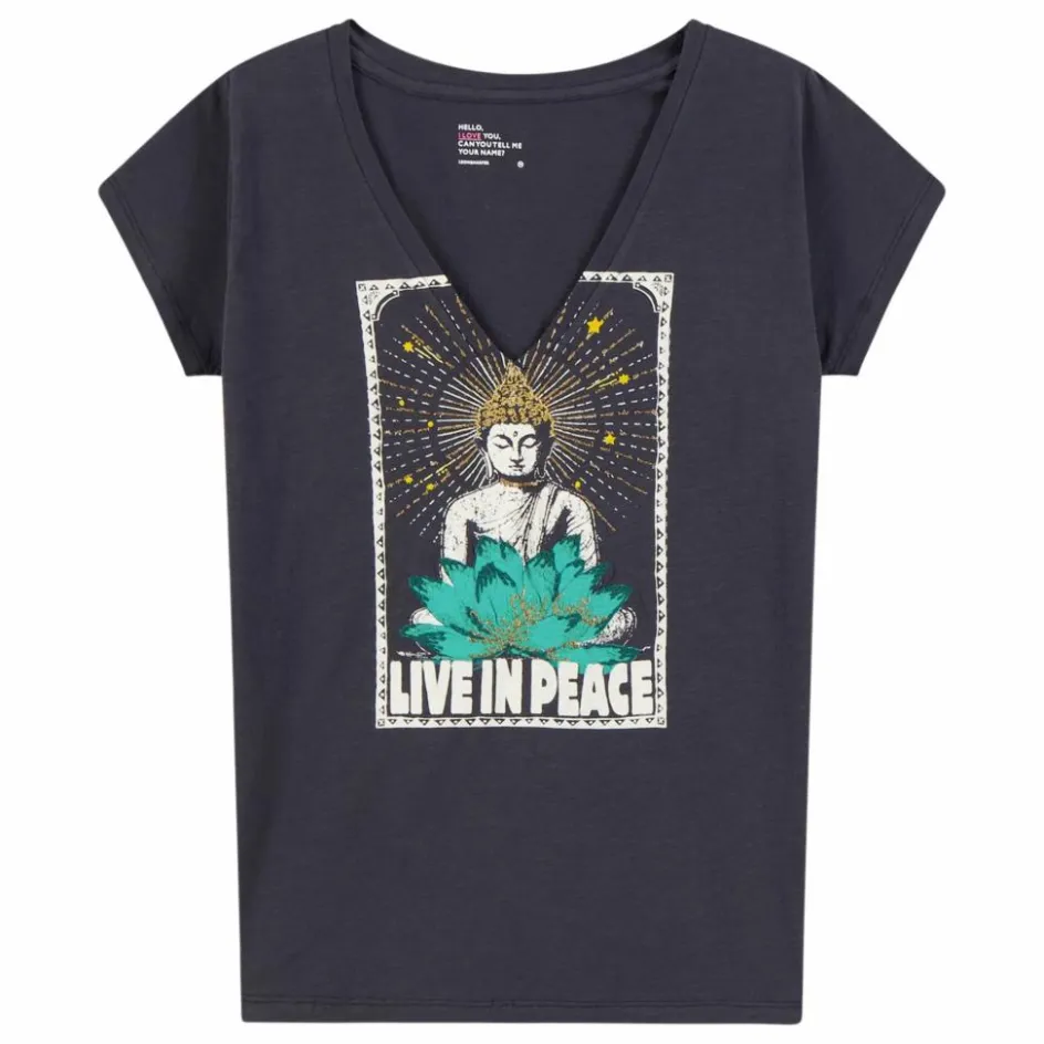 Femme Leon & Harper Tee-Shirts, Polos*T-shirt Tonton Yoga Coton Bio |