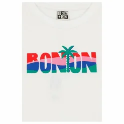 Hot Bonton T-shirt Tubo Palmier | Ecru
