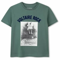 Zadig & Voltaire T-shirt Voltaire Rock Coton Bio ||Enfant T-Shirts, Chemises|T-Shirts, Chemises