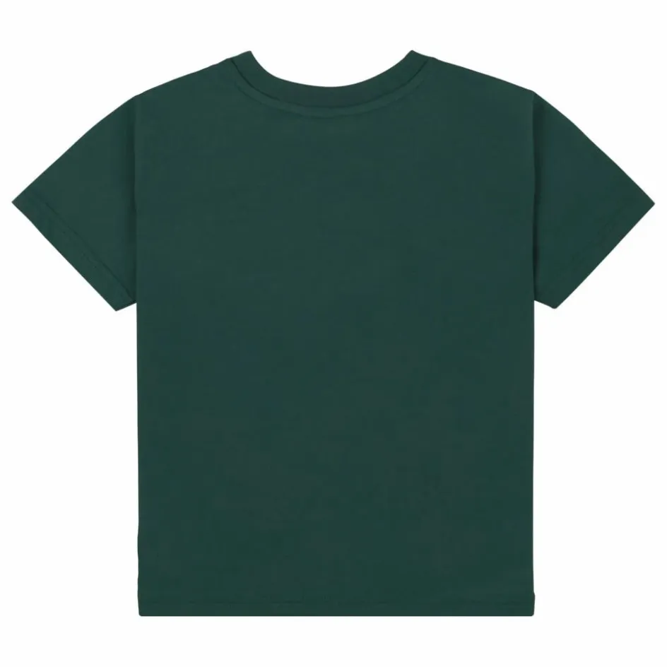 Outlet Sporty & Rich T-shirt Wellness Ivy Coton Recyclé | Vert foncé