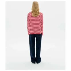 Clearance Thinking Mu T-shirt Willy Emily R Rayé Coton Bio | Rouge