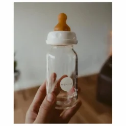 Hevea Tétines en caoutchouc débit lent - Lot de 2 Naturel