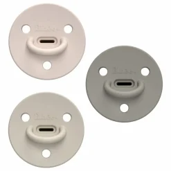 Elhée Tétines|Puériculture*Tétines en silicone médical Choochoo Betsy - Set de 3
