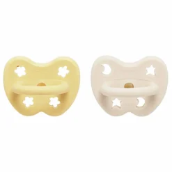 Hevea Tétines physiologiques en caoutchouc naturel - Lot de 2 || Tétines|Puériculture