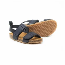 Online Pèpè Two Con Me - Sandales Double Scratchs | Bleu marine