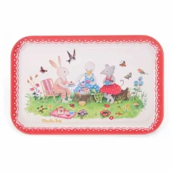 Moulin Roty Cuisines, Marchandes*Valise thé métal La Grande Famille