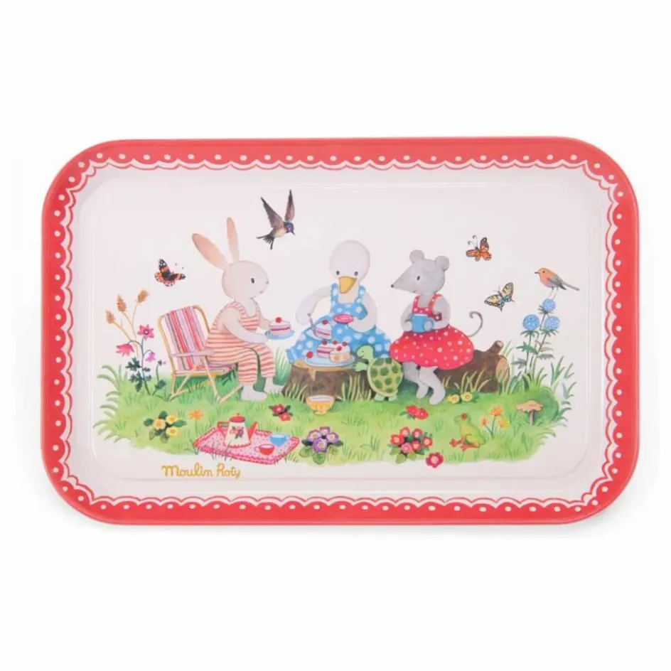 Moulin Roty Cuisines, Marchandes*Valise thé métal La Grande Famille